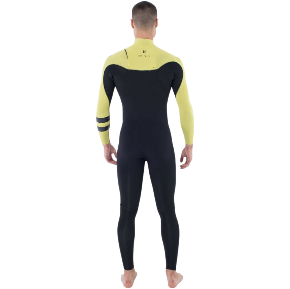 2025 Hurley Männer Plus NIC II 4/3mm Brustreißverschluss Neoprenanzug MFS0014413 - Cream